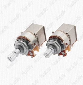 Musiclily Electric Guitar Bass Coil Split Pull-Switch Potentiometer Knob Control Tone Volume 250K/500K