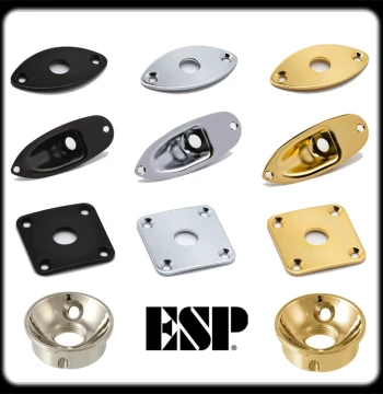 ESP/Original/Electric Guitar/Bass/Output/Jack/Socket/Fixed/Washer/Boat-Type Interface/Connector
