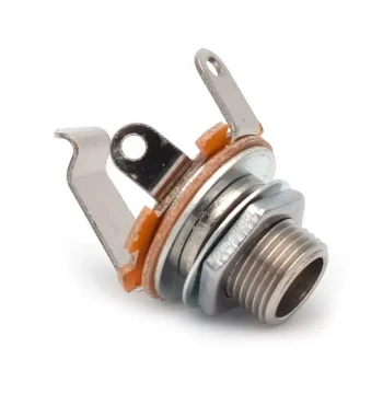 Audio Output Port Electric Guitar Bass Wiring Jack Socket Connector 6.35 Plug Interface Instrument Parts
