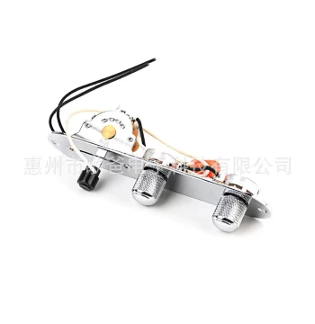Musical Instrument Accessories No Brand/Guitar Switch Plate TL Wiring + Copper Core Potentiometer + Fan Switch + Raised Knob 25