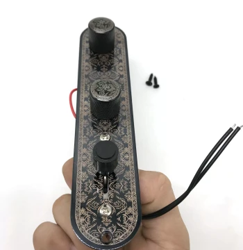 Electric Guitar Accessories: TL Electric Guitar Printed Circuit Board, Metal Volume Knob with Full Wiring Set, Individually Packaged