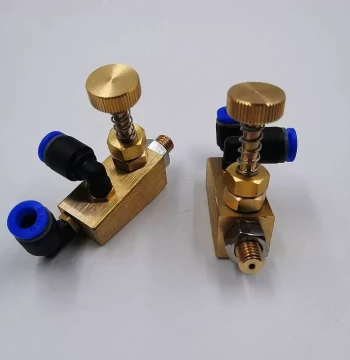 Brass Air Atomizing Nozzle Fine Mist Stripper Small Angle Low Flow Spray Head Edge Banding Machine Cleaning Device