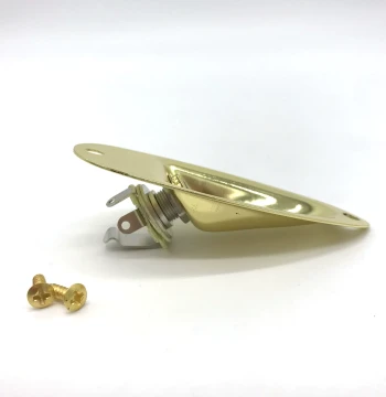 Electric Guitar Accessories ST/SQ Boat-Shaped Jack Socket Line Output Socket Gold Silver Black