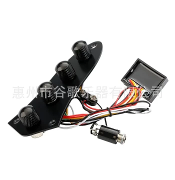 Instrument Accessories Guitar Wiring, Matte Black JB Control Plate Wiring