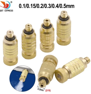 New Copper High-Pressure High-Temperature Nozzle Internal Thread High-Pressure Atomizing Nozzle Adjustable Brass High-Pressure Nozzle
