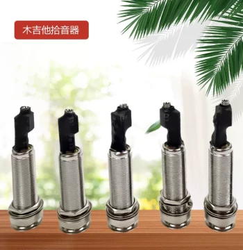 Guitar Accessories Output Jack Socket Classical Folk Wood Guitar Parts EQ Pickup Interface Connector