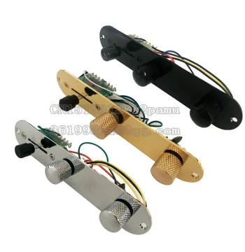 TL Electric Guitar 3-Way Switch Linear Control Board Potentiometer Selector Full Set Tele Guitar Accessories