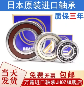 Japanese Imported Bearings: 6200, 6201, 6202, 6203, 6204, 6205, 6206, 6207ZZ, DDU