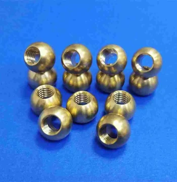 CNC Machine Nozzle, Lathe Brass Ball-tip Water Spray Nozzle, Turret Cooling Spray Tip, Tool Holder Internal Coolant Copper Ball