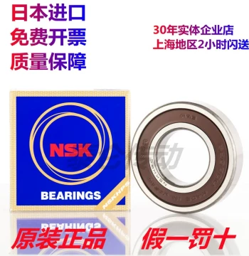 Japan NSK Imported Bearings 6200 6201 6202 6203 6204 6205 6206 ZZ DDU Free Shipping