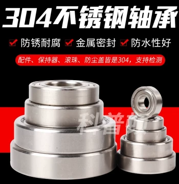 304 Stainless Steel Bearings S6200Z 6201 6202 6203 6204 6205 6206 6207 6208Z