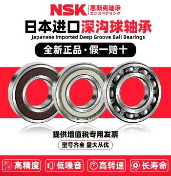 NSK Imported 6200 Bearing 6201 Japan 6202 High-Speed 6203 6204 6205 6206 6207 6308