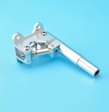 Mouse Tail Shaft 6.35mm*95mm Long Shaft Hole with Copper Bushing, Gasoline Boat Model Accessories