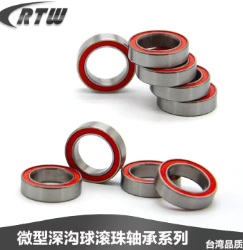 Micro Rubber-Sealed Dust-Proof Bearings 10*15*4 5*8*2.5 5*9*3 5*10*4 5*10*3 3*6*2.5