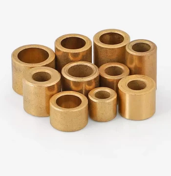 Inner Diameter M3 M4 M5 M6 M8 M10 Powder Metallurgy Oil-Impregnated Bearing Copper Sleeve Pure Copper Shaft Sleeve Wear-Resistant Guide Sleeve Bushing