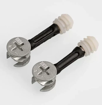 Three-in-One Connector Panel Furniture Assembly Wardrobe Cabinet Bed Fastener Screw Eccentric Wheel Nut Internal External Accessories