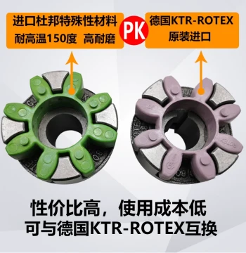 Coupling Buffer Pad GR19 24 38 42 48 55 65 Air Compressor Hex-Octagonal Elastic Block Plum Pad Green