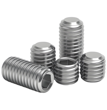 304/201 Stainless Steel Flat Point Set Screws M2 M2.5 M3 M4 M10 M12 Socket Headless Machine Grub Screws