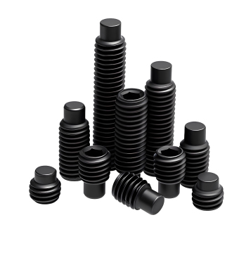 DIN915 Hex Socket Set Screws Grade 12.9 Dome Point Set Screws Grub Screws Headless Screws Machine Screws M3-M16