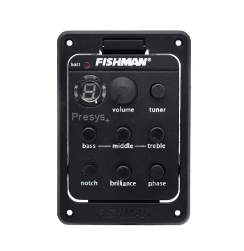 Acoustic Guitar Pickup with Percussion Tap, Acoustic-Electric Modification 301 Hole Cutting, Noise Reduction EQ Tuning Performance Anti-Feedback