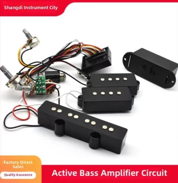 Preamp 3-Band Electric Guitar Bass Active Tone Control Circuit + JB Pickup Instrument Accessories Free Shipping