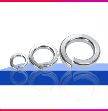 304 Stainless Steel 316 Spring Washers, Heavy-Duty Split Lock Washers, Elastic Shims M1.6 M2 M3-M52