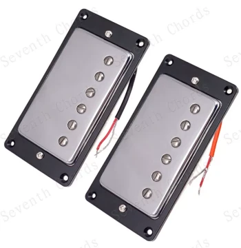 LP Electric Guitar Pickup EPI Electric Guitar Humbucker Pickup Dual Pickup Silver