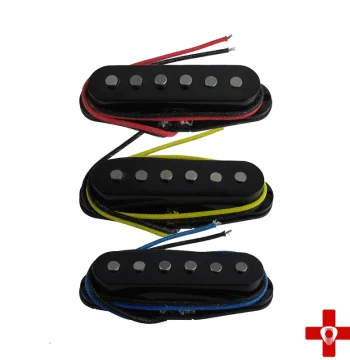 ST/SQ Single-Coil Staggered Pole Pickup with Alnico Magnets for Electric Guitar