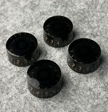 FLEOR Electric Guitar LP Barrel Straight Knob, EPI Potentiometer Volume/Tone Control Switch Cap, Free Shipping