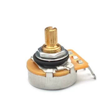 USA-Made Pure Copper Shaft Potentiometer 250/500K Electric Guitar Bass Knob Volume Tone Copper Shaft Button Accessories
