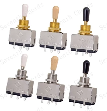 SG LP EPI Electric Guitar Enclosed Rocker 3-Way Switch Selector 3-Position Tone Conversion Switch Toggle