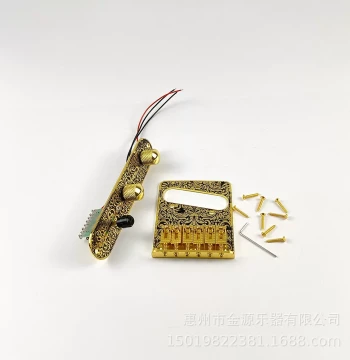 Hot Sale Electric Guitar LT Bridge Tailpiece Circuit Carved Ball Bearing Electric Guitar Plate LT Ball Bearing Bridge Tailpiece Accessories