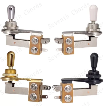 LP EPI L-Shaped Angled Neck Electric Guitar Selector 3-Way Toggle Switch Tone Rocker Switch