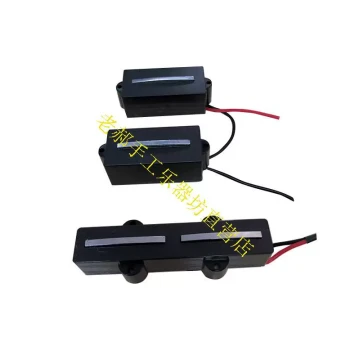 Lao Hao Handmade Pickup for Electric Guitar and Bass, Noise-Canceling PJ Bass 4-String High-Power New Instrument Passive/Active
