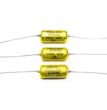 BKP Oil-Filled Capacitors 0.022uF, 0.047uF, 0.015uF for Electric Guitar Humbucker and Single-Coil Pickups
