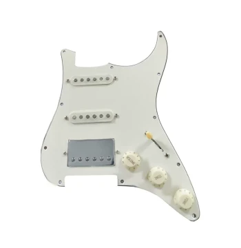 Lao Hao Handmade Pickup Electric Guitar Assembly, Replica Suhr V70 SSS HH High-Quality Pickguard Assembly