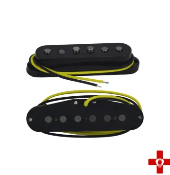 Jisu Electric Guitar Pickup ST Single-Coil SQ Single-Link Pickup R Cardboard Staggered 3-Single Pickup Set