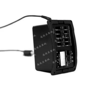 Guitar Pickup 5-Band Pickup TEQ-5 with 12-Tone Equal Temperament Tuner, 5-Band Pickup for Electro-Acoustic Guitar