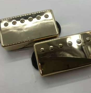 Korean Made LP210 Gold Humbucker Electric Guitar Pickup, HH Closed Pickup GD with Coil-Split Option