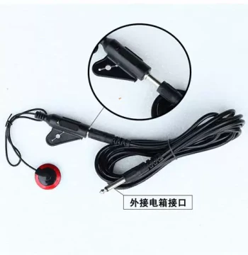 New No-Drill Electro-Acoustic Pickup for Guitar, Guzheng, Ukulele, Kalimba, Suction Cup Style Adhesive Amplifier