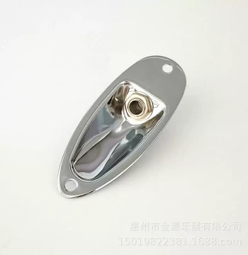 Electric Guitar Boat-Shaped Jack Socket STSQ Guitar Output Connector Port 6.35 Output Pickup Jack