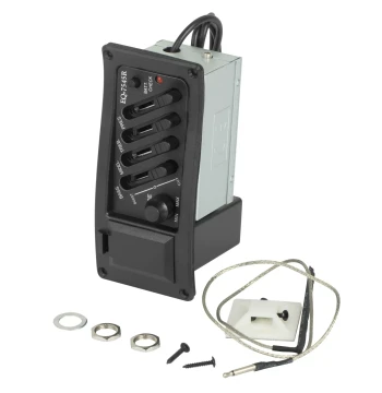 Guitar Pickup EQ-7545R, Acoustic Guitar Classical Guitar EQ Equalizer Acoustic-Electric Pickup