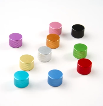 Aluminum Alloy Knurled Knob for Keyboard Half-Shaft Potentiometer, Speaker/Guitar/Bass Volume Encoder Metal Knob