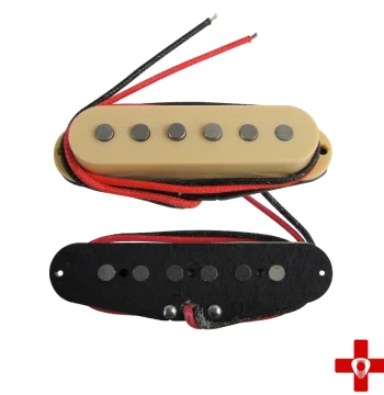 Jisu Pickup ST/SQ Single-Coil Staggered Single Pickup J Alnico Magnet Electric Guitar Pickup