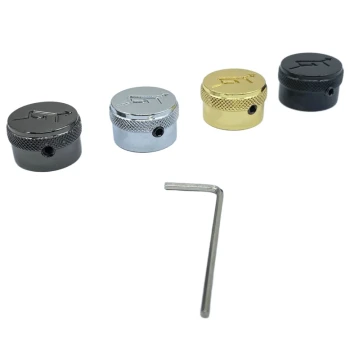 Gretsch Electric Guitar/Electric Bass Locking Electronic Caps Volume and Tone Knob Potentiometer Caps Four Colors Available