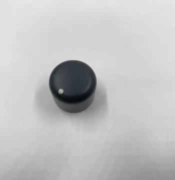 Ebony Electric Guitar & Bass Potentiometer Knob with Locking Anti-Slip Brass Shaft Bass Volume and Tone Knobs