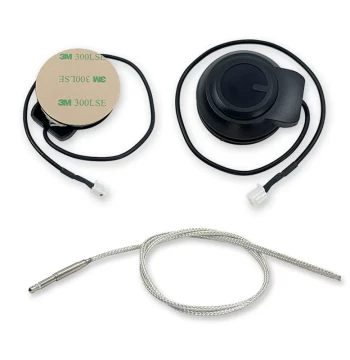 Folk Acoustic Guitar Vibrato Electro-Acoustic Pickup Classical Guitar Vibrato Pickup with LCD Tuner Screen