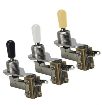 Electric Guitar Selector Switch Guitar 3-Way Selector L-Type 3-Way Toggle Switch Guitar Parts