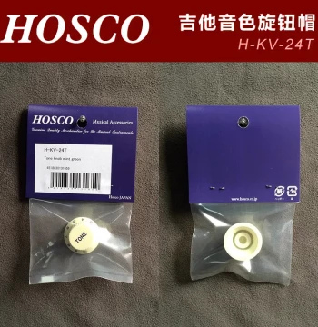 Made in Japan HOSCO H-KV-24T Electric Guitar and Bass Tone Knob Cap Mint Green Metric