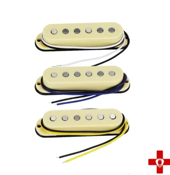 High-Speed ST Electric Guitar Single-Coil Pickup with R-Wound Wire, SQ Single-Link Pickup, Alnico 5 Pickup
